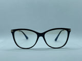 Midnight Black Cat-Eye Optical Glasses