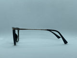 Midnight Black Cat-Eye Optical Glasses