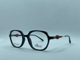 Brilliance Hexa Kids Eyeglasses – Black & Red