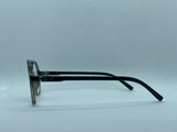 Black Aviator Trendy Eyeglasses