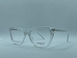 CHARLOT Transparent Cat Eye Glasses