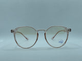 Transparent Round Blue Light Glasses
