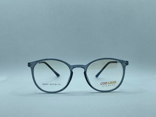 Coolder Kids Blue Round Eyeglasses