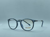 Coolder Kids Blue Round Eyeglasses