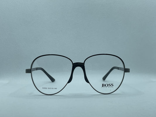 Hugo Boss Eyeglasses – Black Full-Rim Frame