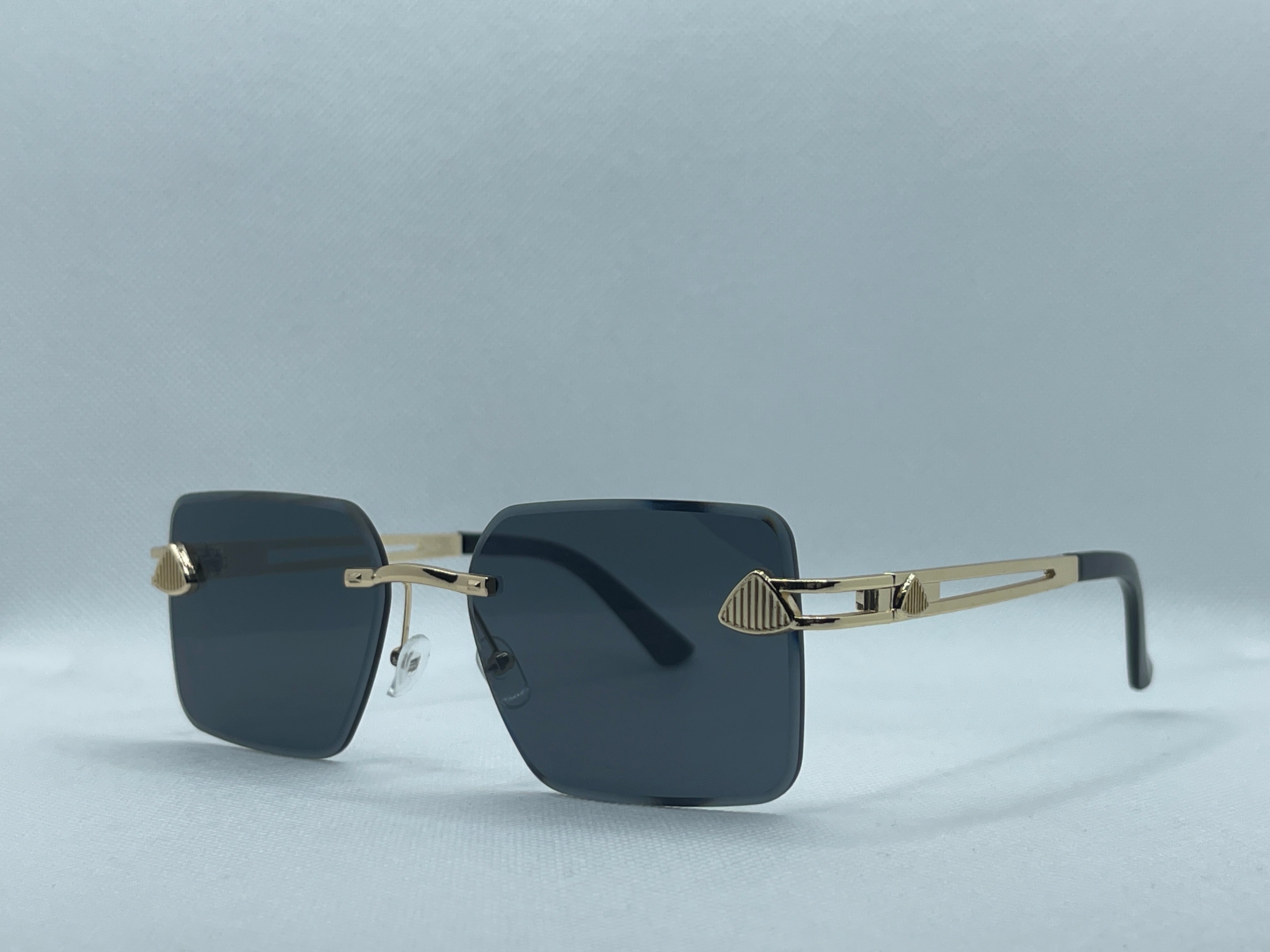 Versace Square Gold Frame UV400 Sunglasses