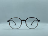Chanel Round Gradient Brown Eyeglass Frame