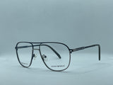 Emporio Armani Aviator Metal Eyeglass Frame