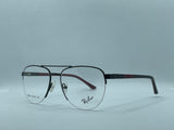 Ray-Ban Aviator Eyeglasses – Black Metal Frame