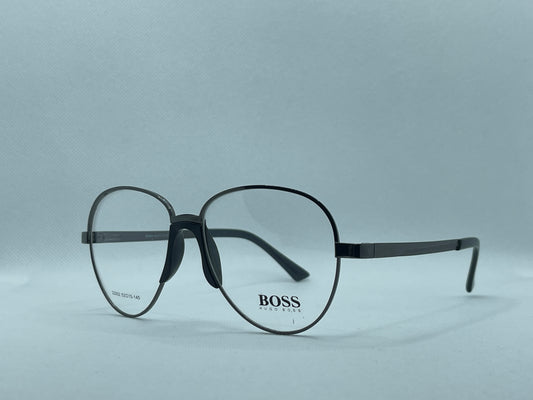Hugo Boss Eyeglasses – Black Full-Rim Frame