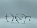 Clear Square Blue Light Glasses – Transparent Frame