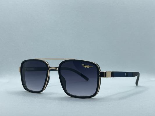Classic Men’s Square Aviator Sunglasses