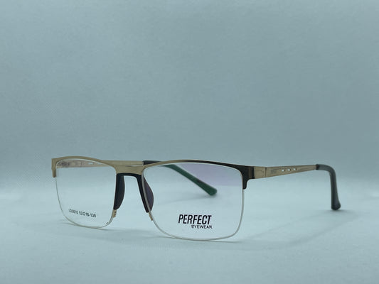 Men’s Half Rim Rectangular Eyeglasses