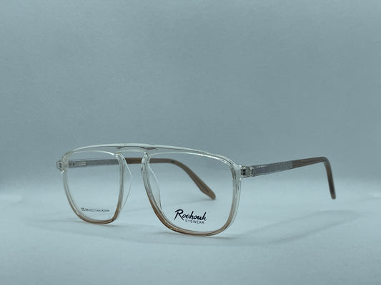 Rexhawk Clear Frame Square Eyeglasses
