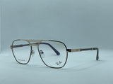 Ray-Ban Aviator Gold Metal Eyeglass Frame
